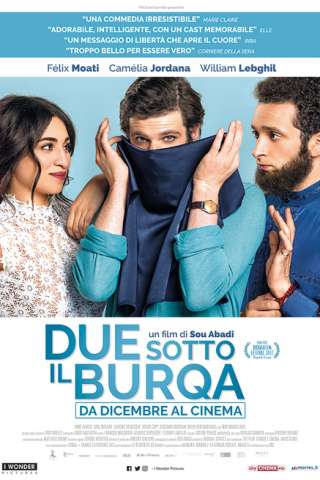 Due sotto il burqa