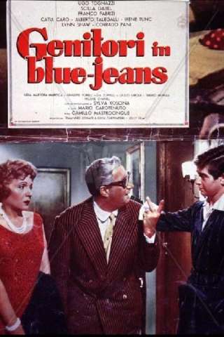 Genitori in blue jeans [B/N]