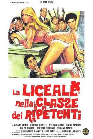 La liceale nella classe dei ripetenti