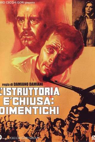 L'istruttoria è chiusa: dimentichi