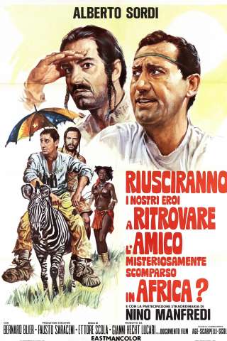 Riusciranno i nostri eroi a ritrovare l'amico misteriosamente scomparso in Africa?