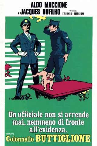 Un ufficiale non si arrende mai nemmeno di fronte all'evidenza, firmato Colonnello Buttiglione strea